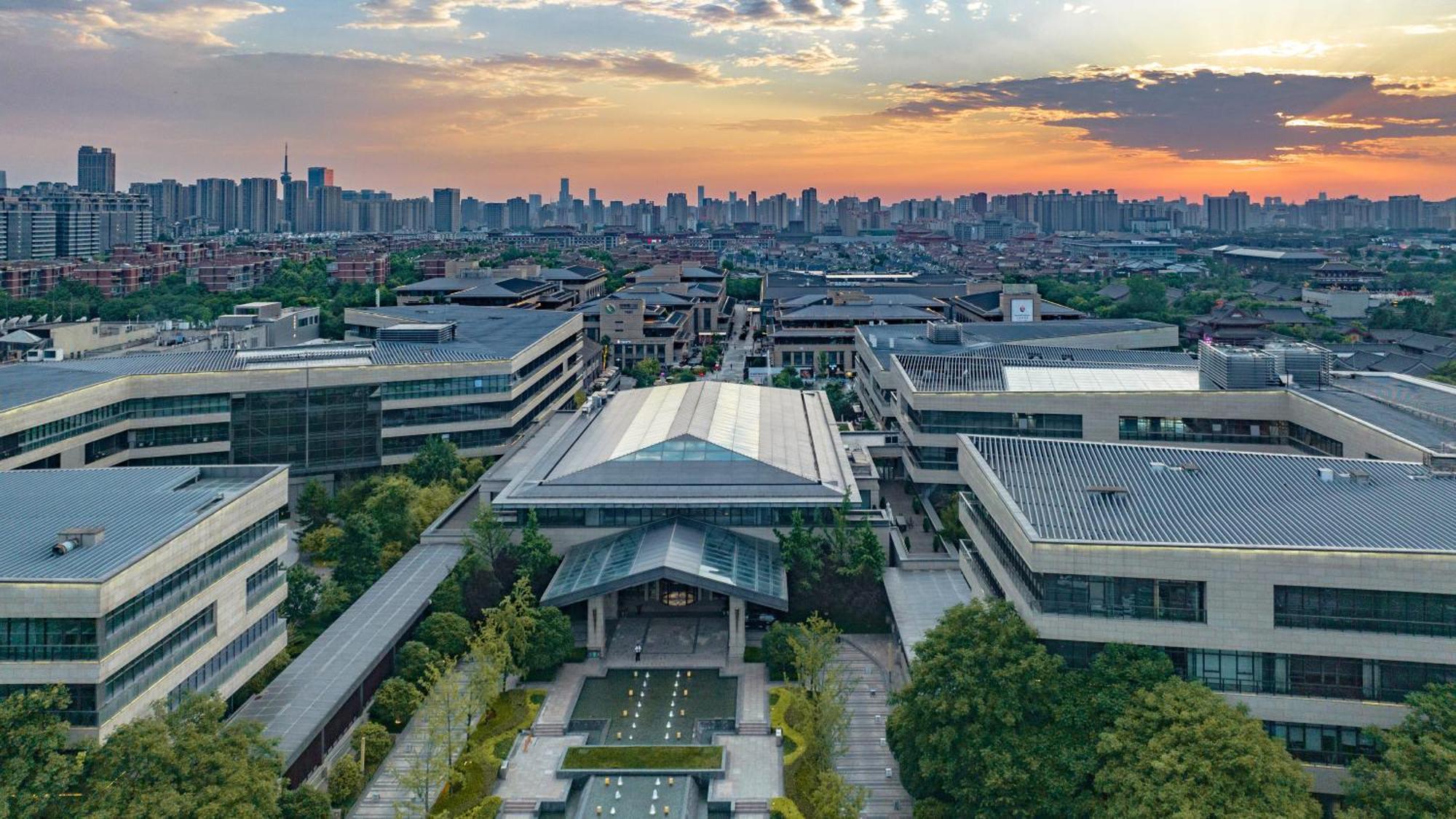 Gran Melia Xi'An Hotell Xi'an  Exteriör bild