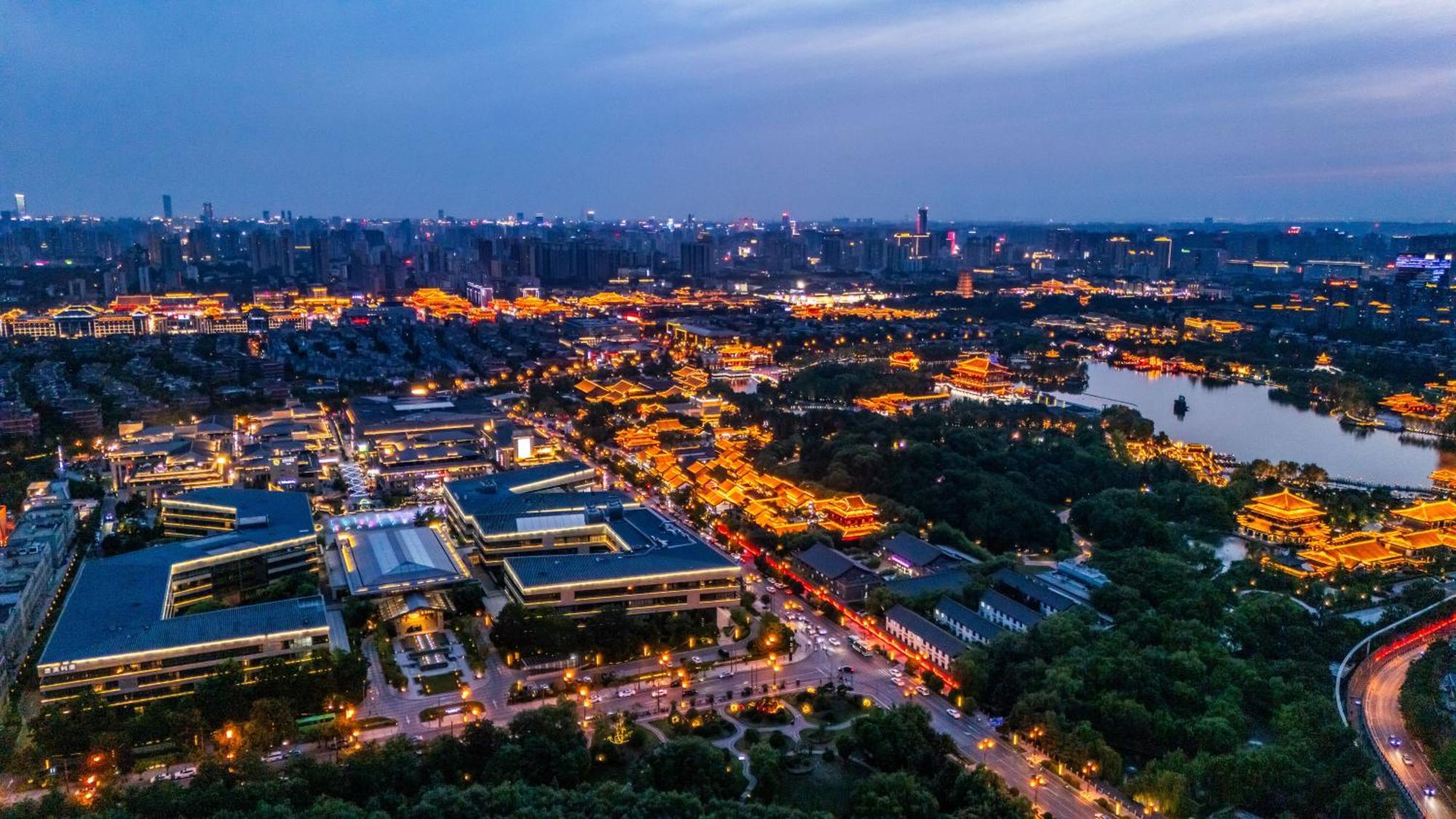 Gran Melia Xi'An Hotell Xi'an  Exteriör bild