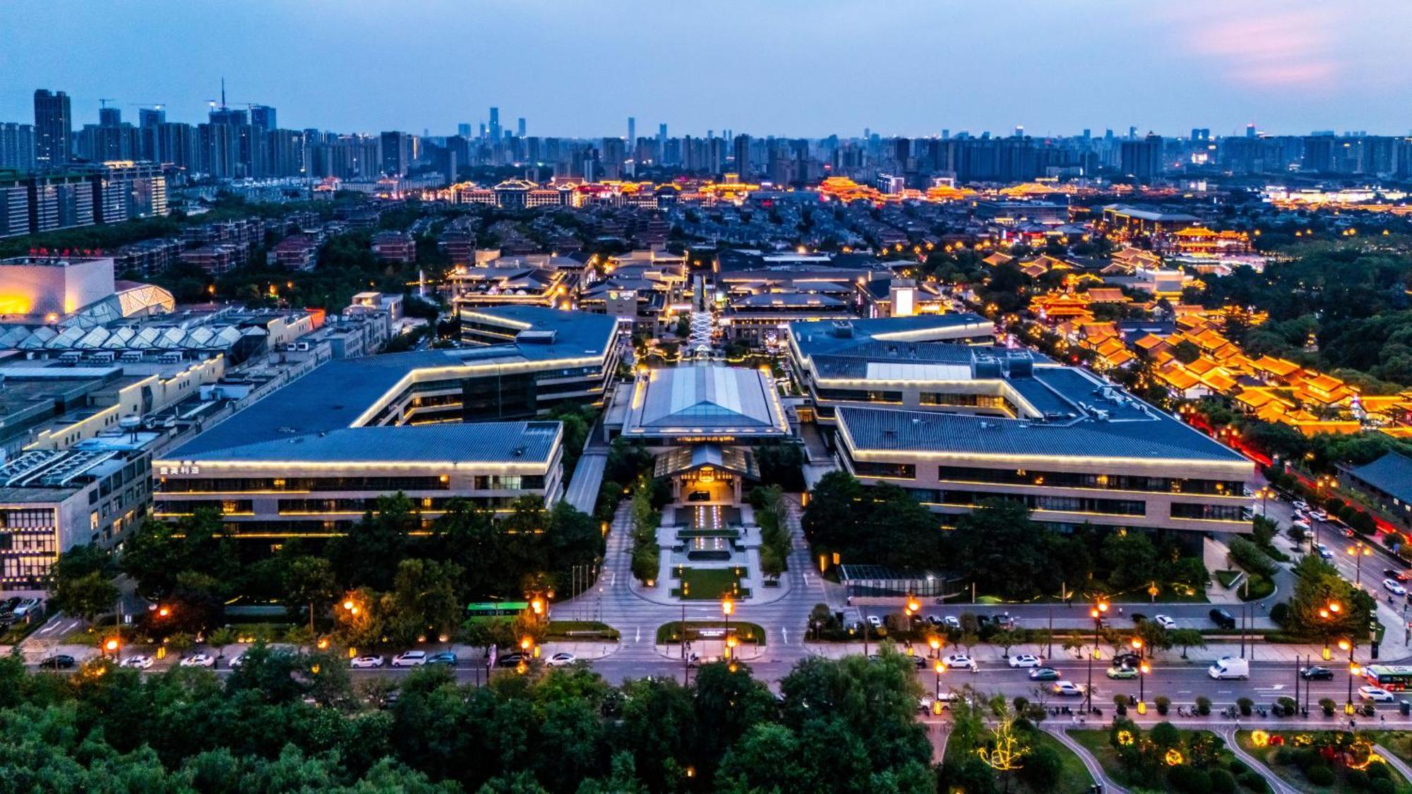 Gran Melia Xi'An Hotell Xi'an  Exteriör bild