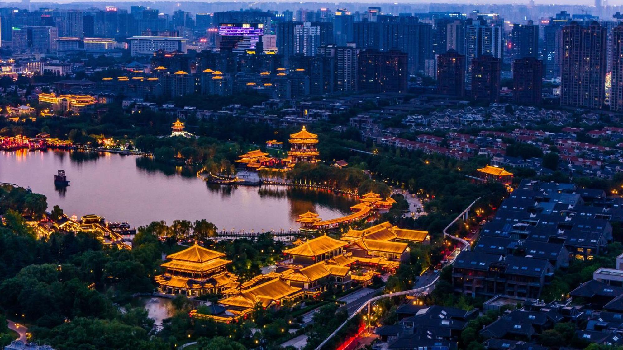 Gran Melia Xi'An Hotell Xi'an  Exteriör bild