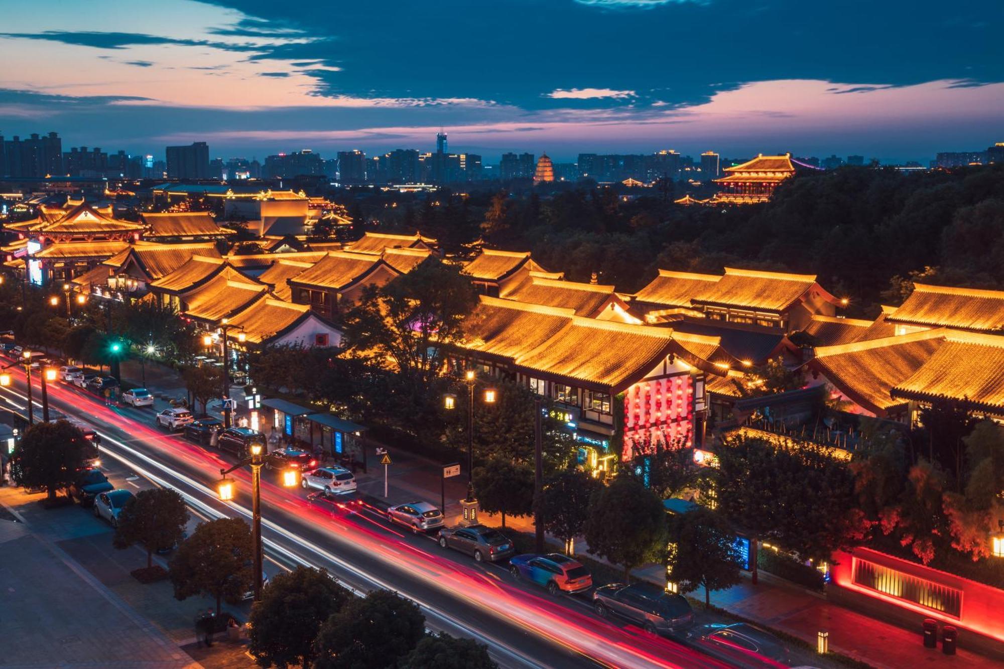 Gran Melia Xi'An Hotell Xi'an  Exteriör bild