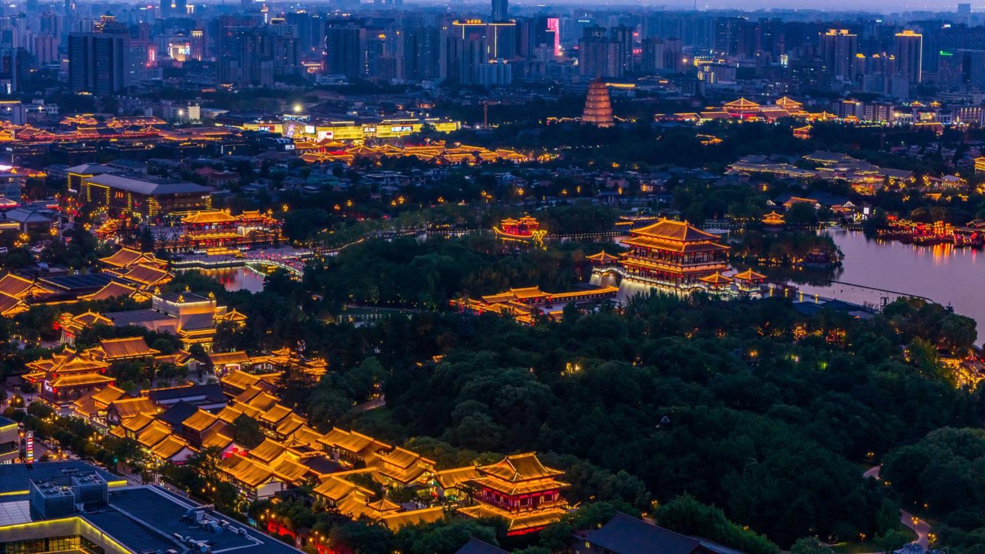 Gran Melia Xi'An Hotell Xi'an  Exteriör bild