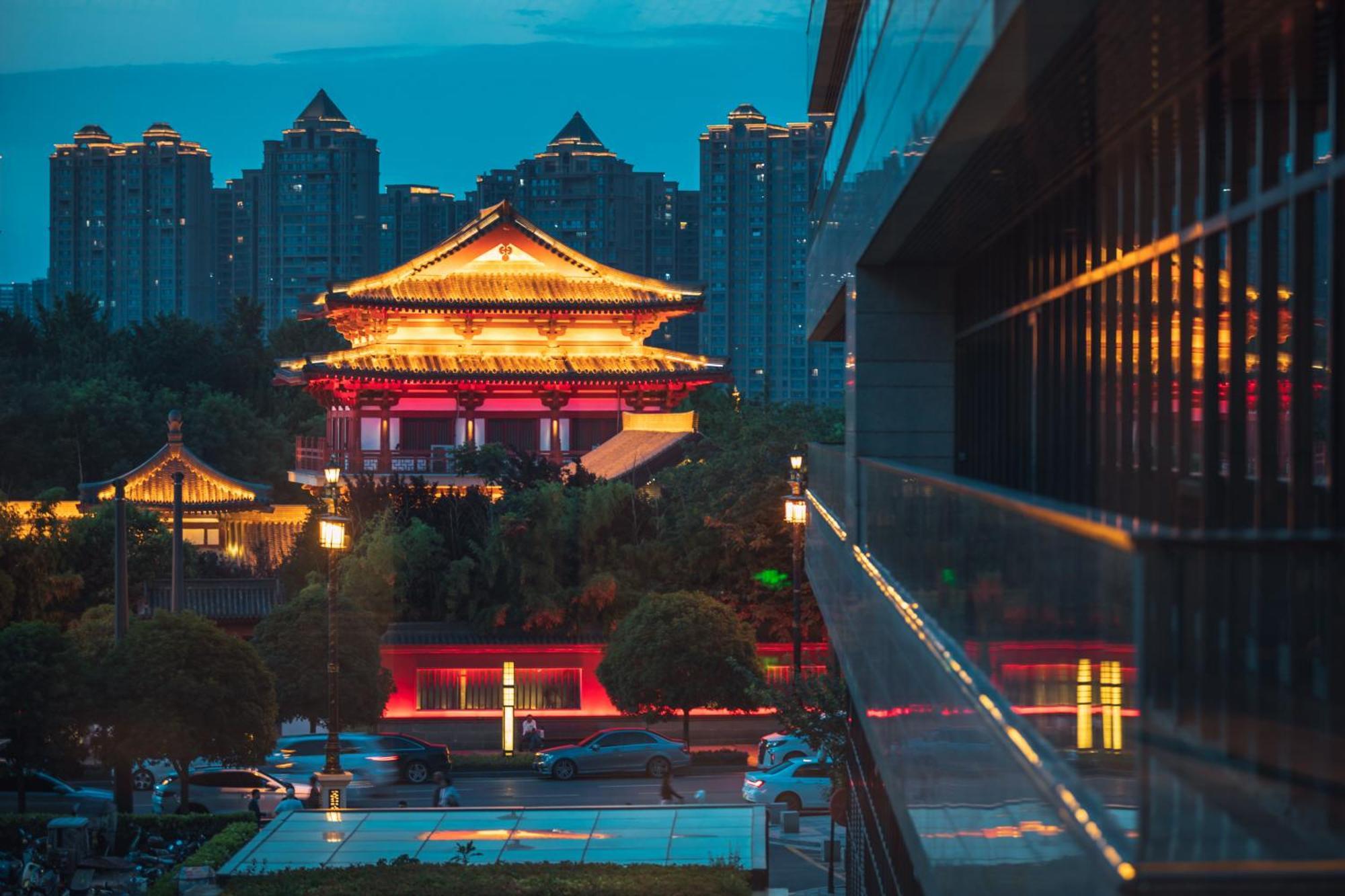 Gran Melia Xi'An Hotell Xi'an  Exteriör bild